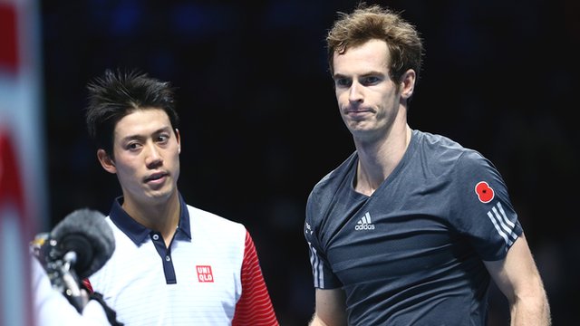 Final ATP World Tour 2014 Nishikori vs. Murray