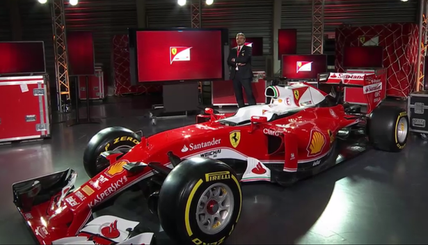 Mobil Balap Ferrari Formula 1 2016