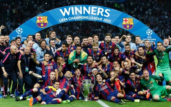 Juara Liga Champion 2014-15 - Barcelona