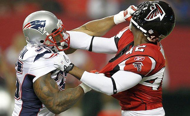 New England Patriots contra Atlanta Falcons