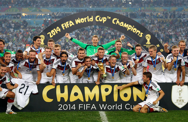 Campeones de la Copa del Mundo FIFA 2014 - Alemania