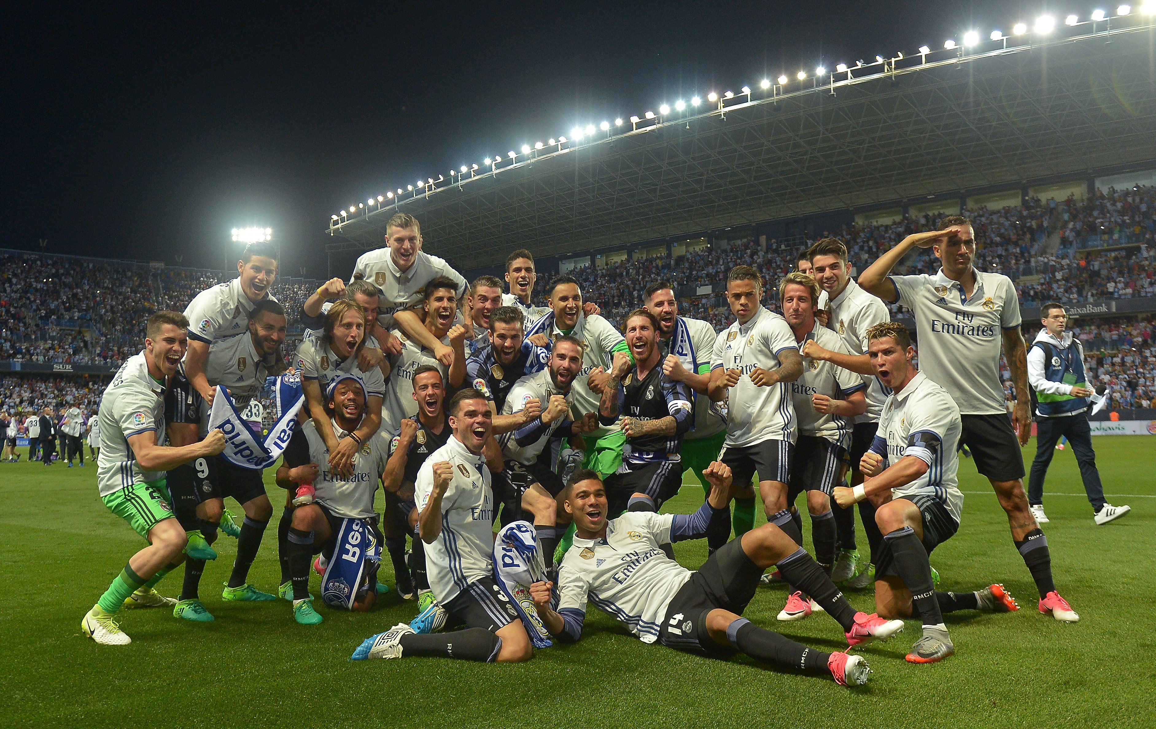 Campeones de La Liga 2016-17 - Real Madrid