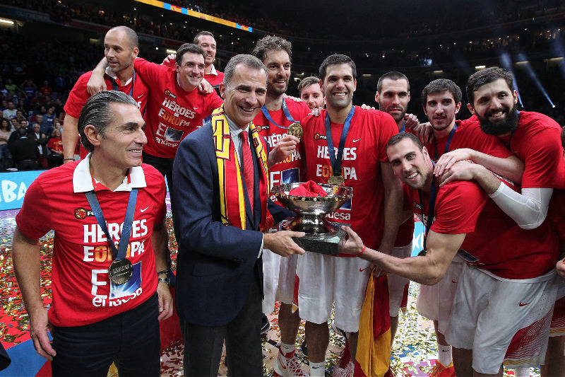 Campeón del EuroBasket 2015 - España (Primer plano)
