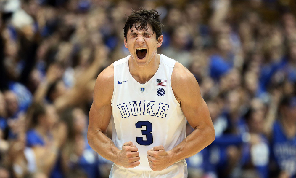 Grayson Allen, Jugador de los Duke Blue Devils