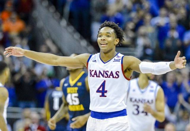 Pemain Kansas Jayhawks Devonte' Graham