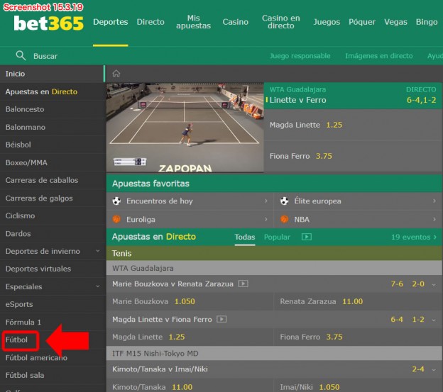 Cómo Apostar En Bet365