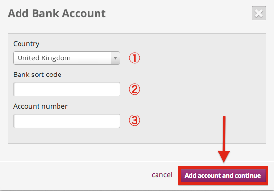 Skrill Add a Bank Account