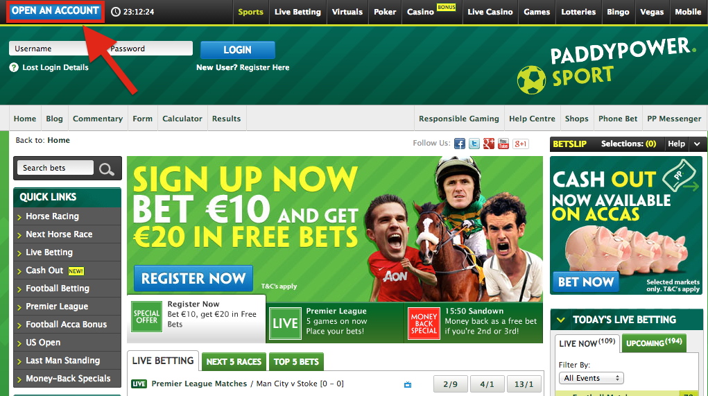 Paddy live power chat Paddy Power