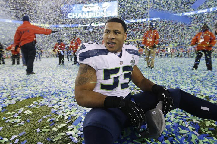 Seattle Seahawks Malcolm Smith (48th Super Bowl MVP)