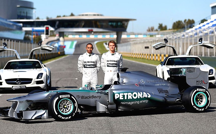 Lewis Hamilton & Nico Rosberg