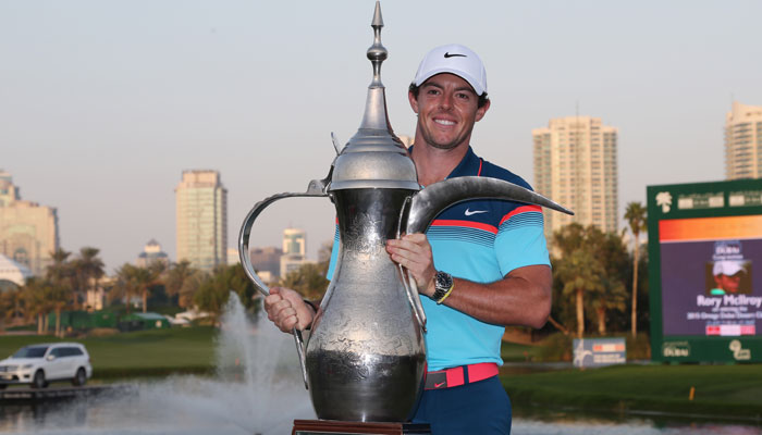 2015 Dubai Desert Classic Winner - Rory McIlroy