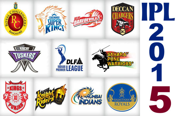 2015 Indian Premier League Teams