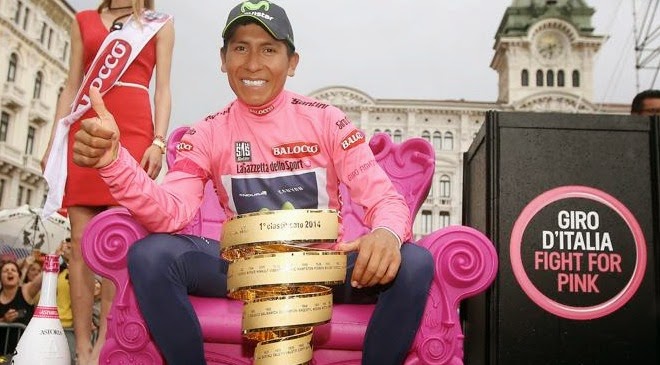 2014 Giro d'Italia Winner - Nairo Quintana