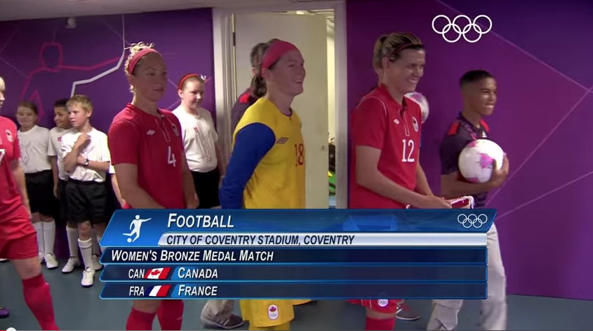 2012 Olympics: Women's Soccer Bronze Medal Match - Canada vs. France
