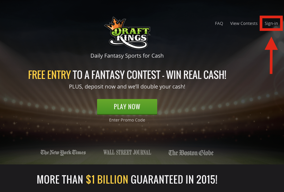 best way deposit money into draftkings