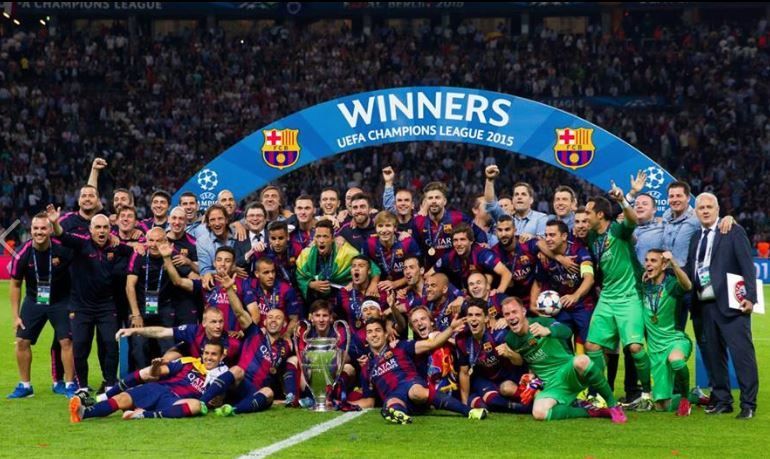 2014-15 Champions League Winners - Barcelona