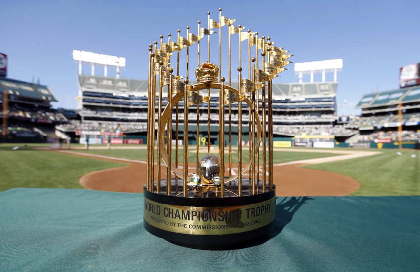MLB World Series Trophy