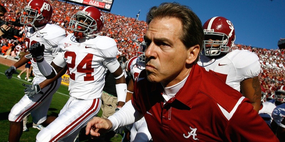 Alabama University Head Coach - Nick Saban