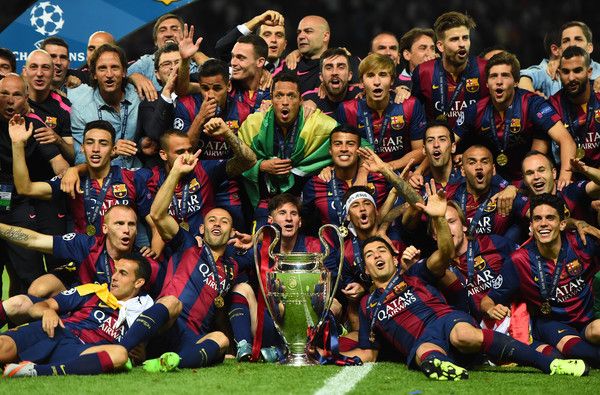 2015 UEFA Champions League Champions Barcelona