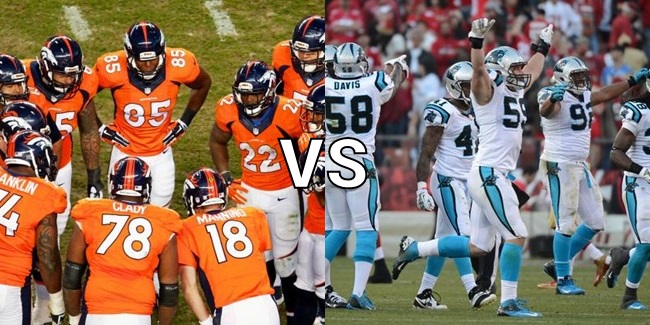 Denver Broncos vs. Carolina Panthers
