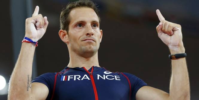 French Pole Vaulter Renaud Lavillenie