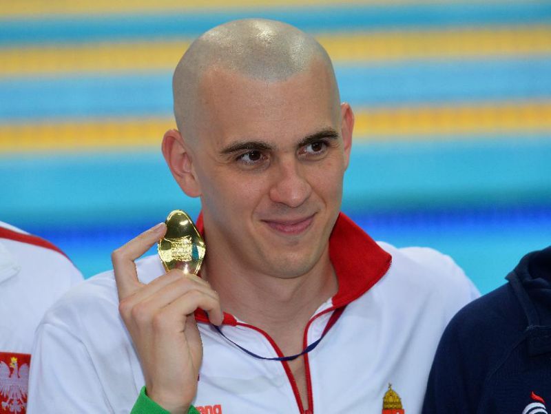 Hungary Swimmer Laszlo Cseh