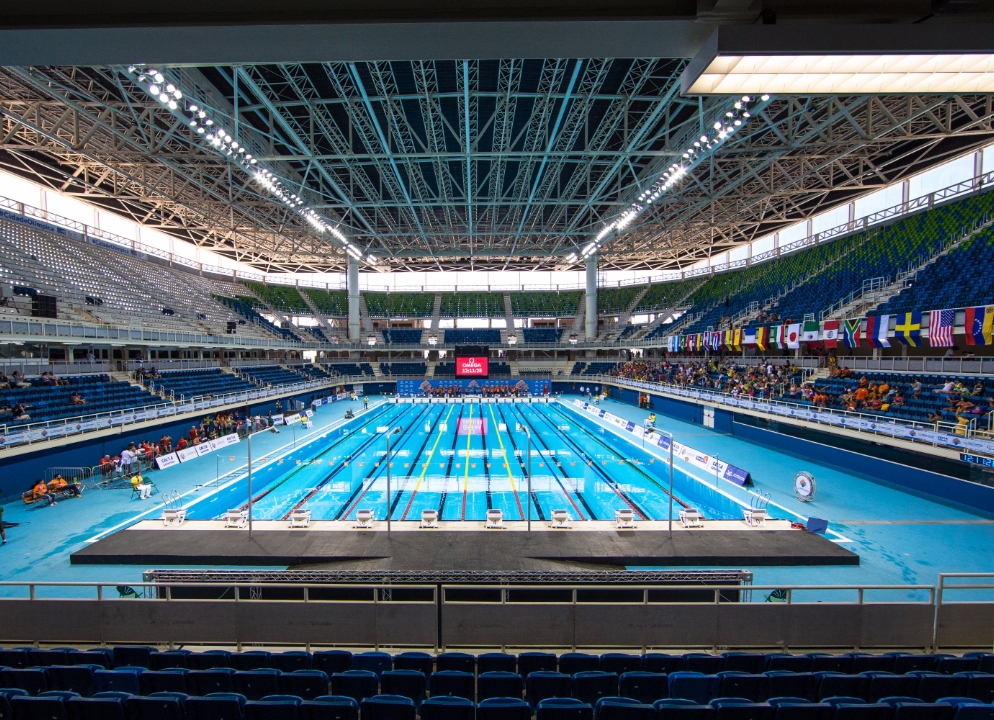 Rio De Janiero's Aquatics Stadium