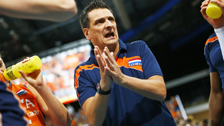 The Netherlands Women's Volleyball Team Coach - Giovanni Guidetti