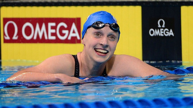 USA Swimmer Katie Ledecky