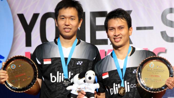 Indonesian Men’s Doubles Team Hendra Setiawan & Mohammad Ahsan