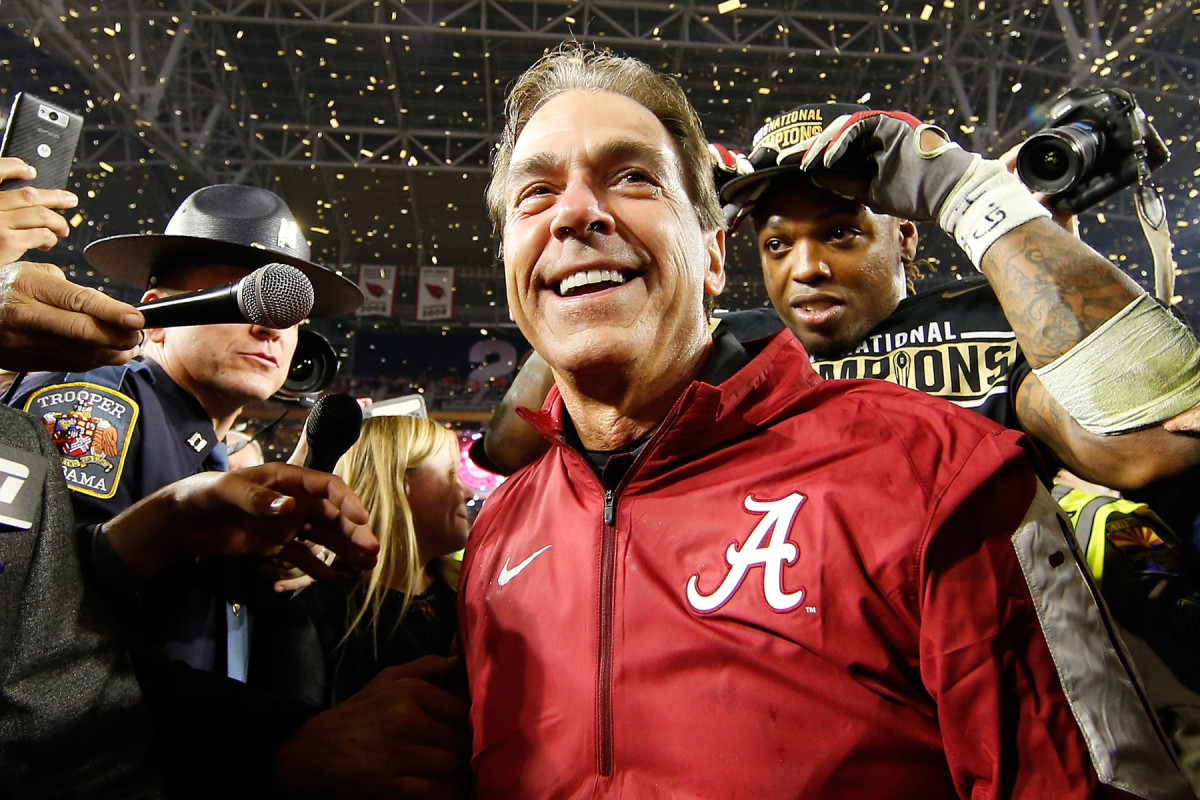 Alabama Crimson Tide Head Coach Nick Saban