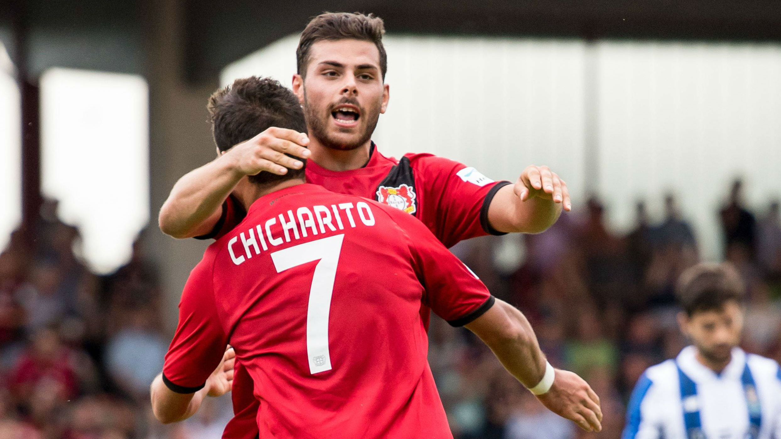 Bayer Leverkusen Football Player Kevin Volland