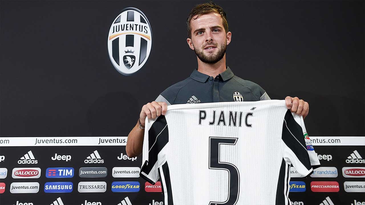 Juventus Football Player Miralem Pjanic