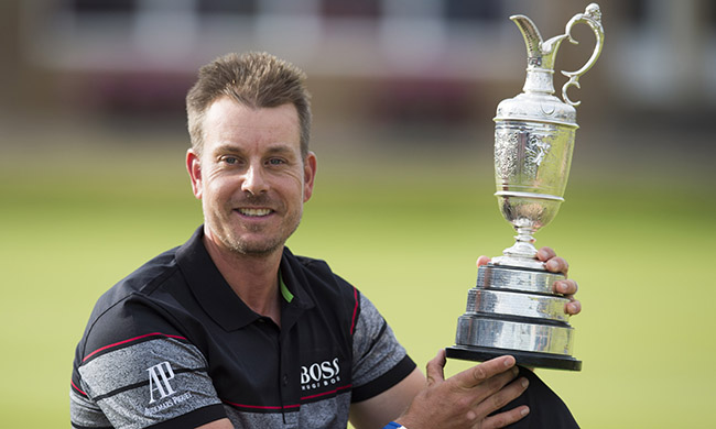 Swedish Golfer Henrik Stenson