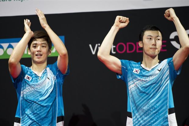 South Korean Men’s Doubles Team Lee Yong Dae & Yoo Yeon Seong