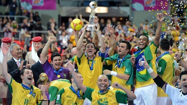 2012 FIFA Futsal World Cup Champions - Brazil
