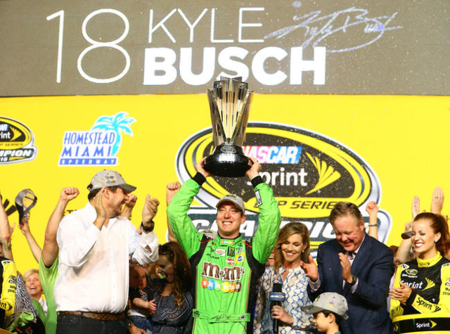 2015 NASCAR Sprint Cup Series Champion Kyle Busch