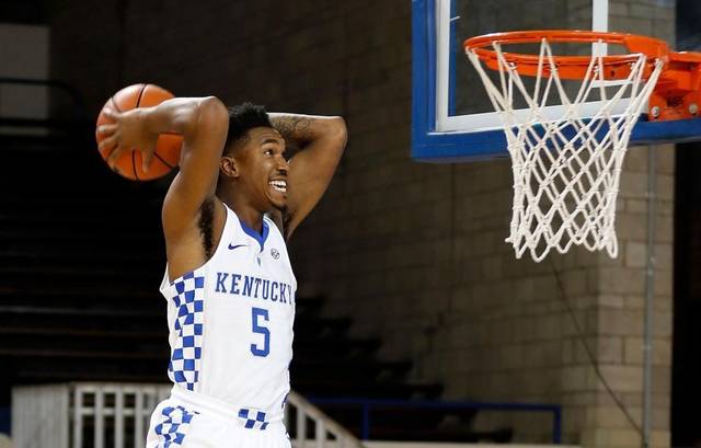 Kentucky Wildcats Player Malik Monk