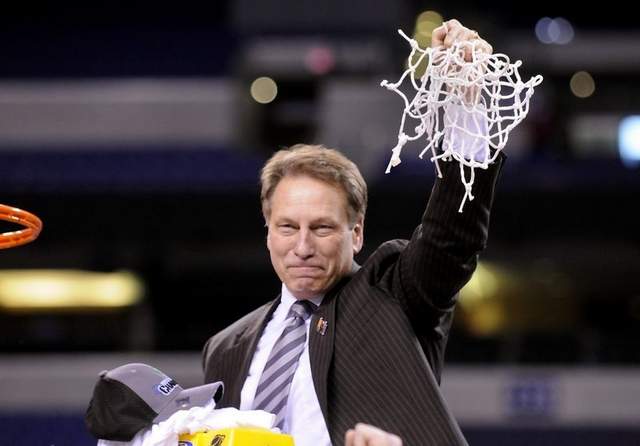 Michigan State Spartans Head Coach Tom Izzo