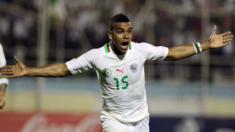 Algerian Footballer El Arbi Hillel Soudani