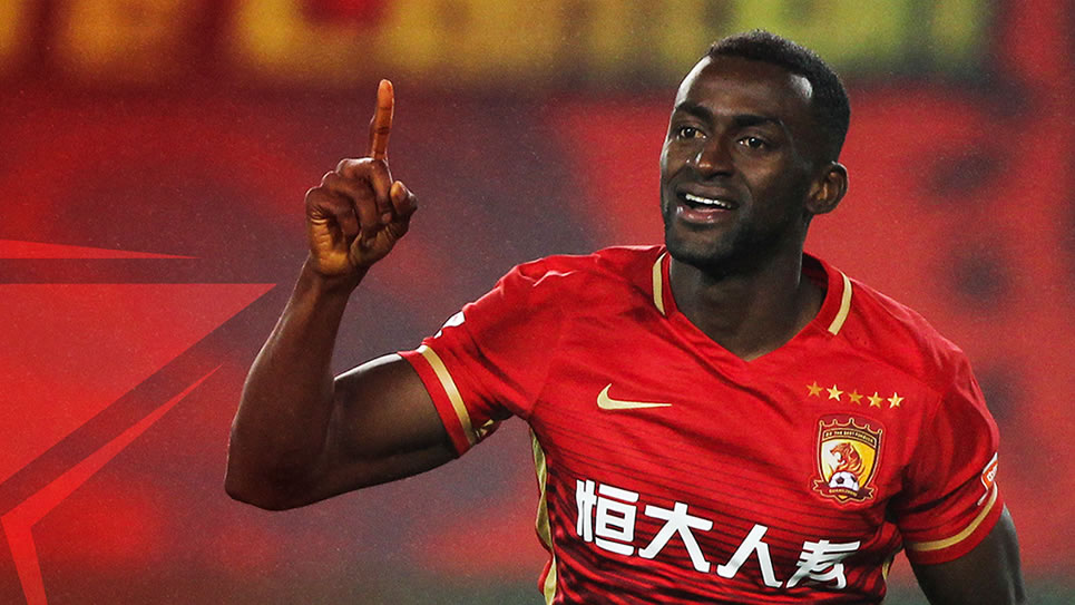 Guangzhou Evergrande Footballer Jackson Martinez