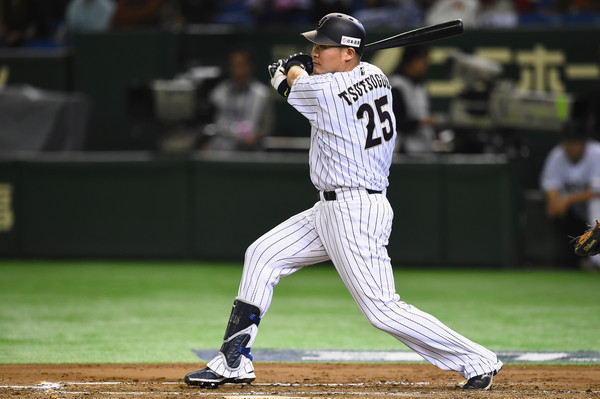 Japanese Baseball Player Yoshitomo Tsutsugo