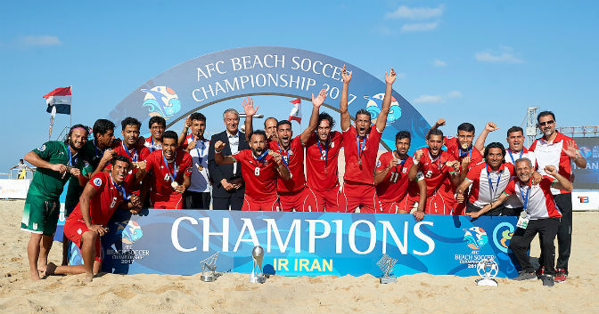 2017 AFC Beach Soccer Champions - Iran