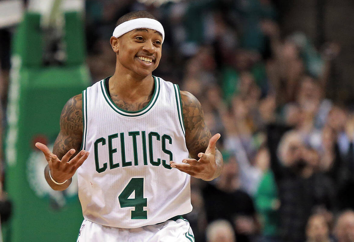 Boston Celtics Basketball Player Isaiah Thomas
