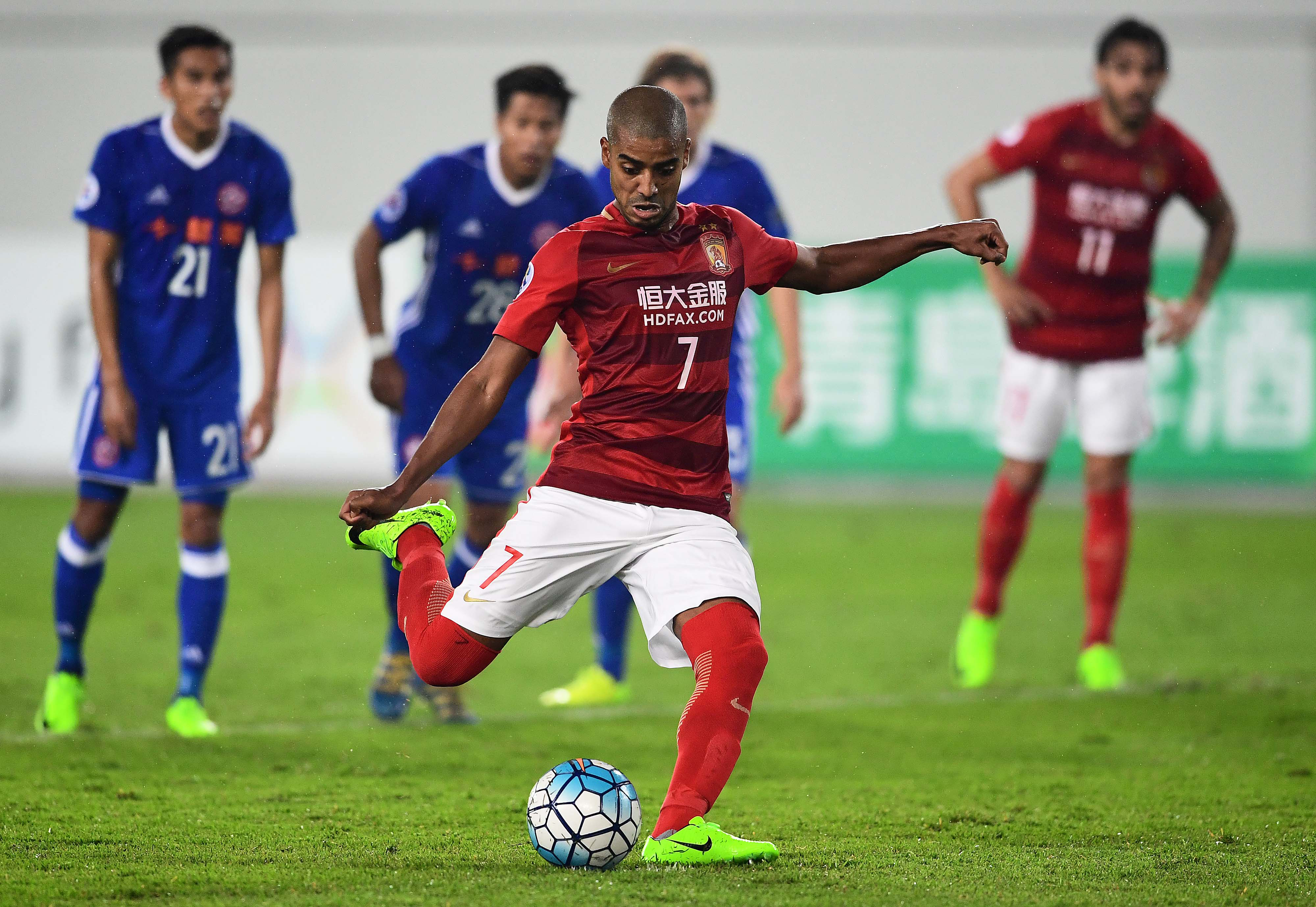 Guangzhou Evergrande Footballer Alan Douglas de Carvalho