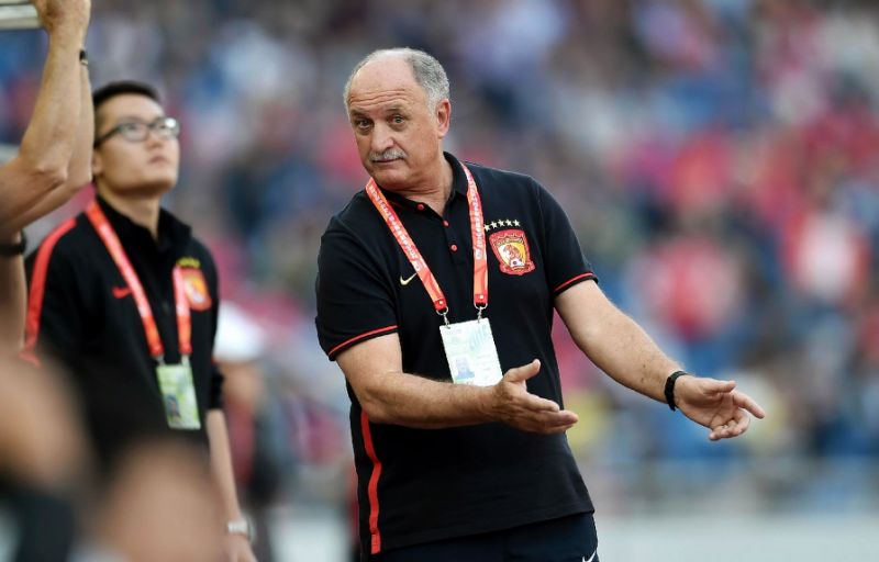 Guangzhou Evergrande Head Coach Luiz Felipe Scolari