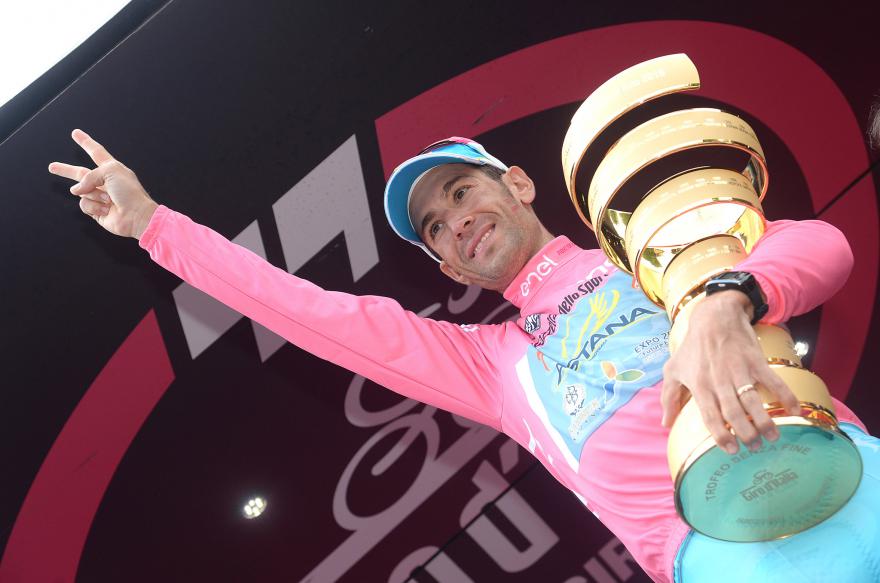 2016 Giro d’Italia General Classification Winner Vincenzo Nibali