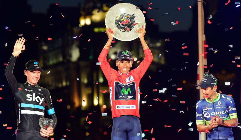 2016 Vuelta a España Winner Nairo Quintana