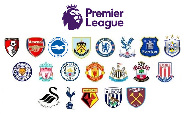 2017-18 English Premier League Logo