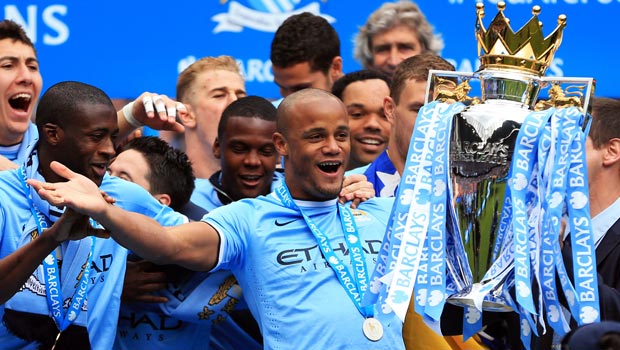 Manchester City Football Player Vincent Kompany